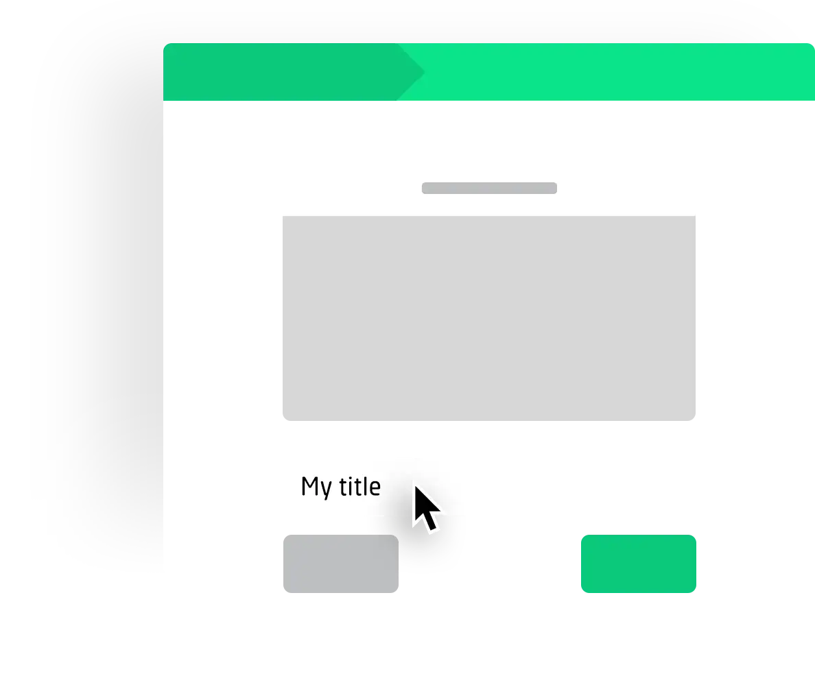 Créer un design pour le vote