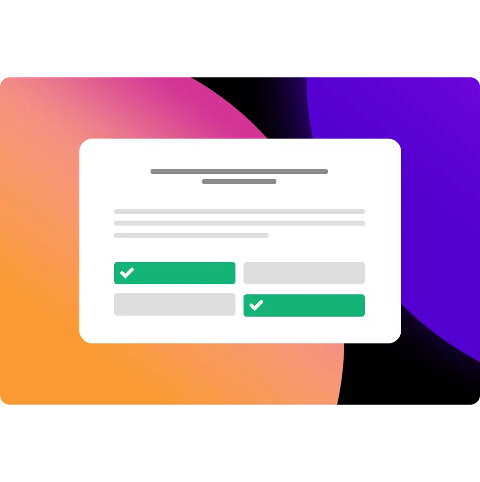 Ejemplo de elección múltiple