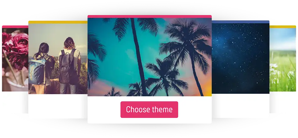 Personalize o design da sua pesquisa